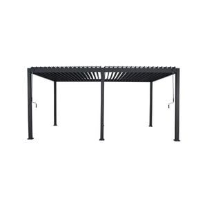 Coolaroo 3.6 x 5.3m Charcoal Fairhaven Gazebo
