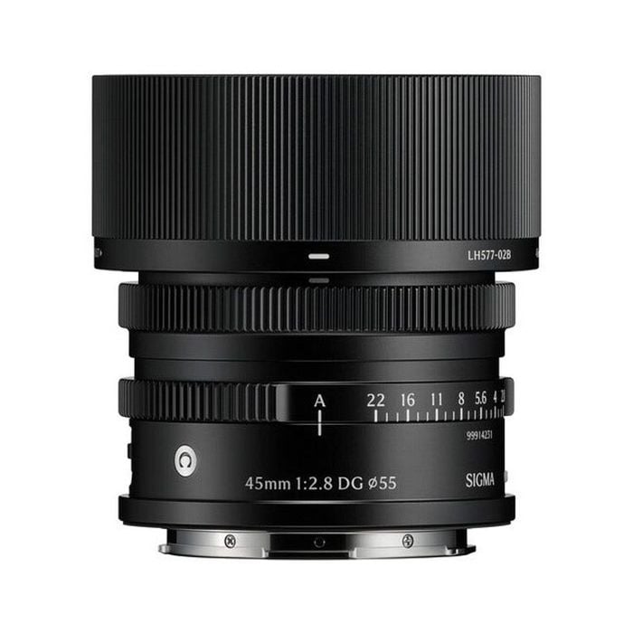 Sigma 45mm f/2.8 DG Contemporary Lens - L-mount Black