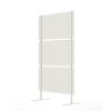 Rapid 400 x 1400 x 800 White Decorative Privacy Screen