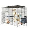 Advwin Large Cat Cage Cat Condo House Pet House DIY