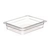 Cambro Gastronorm Food Pan Camwear Polycarbonate Gn 1/2 65mm Clear 3.9l Commercial Kitchen Storage