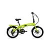 VALK Shuttle 5 Electric Folding Bike, Gen II, Shimano 7-Speed, Lime Green