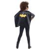 Dc Comics Batgirl Satin Cape Set Girls Hero Costume Dress-up Accessory Black