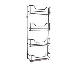 Entree 4 Tier Spice Rack Black