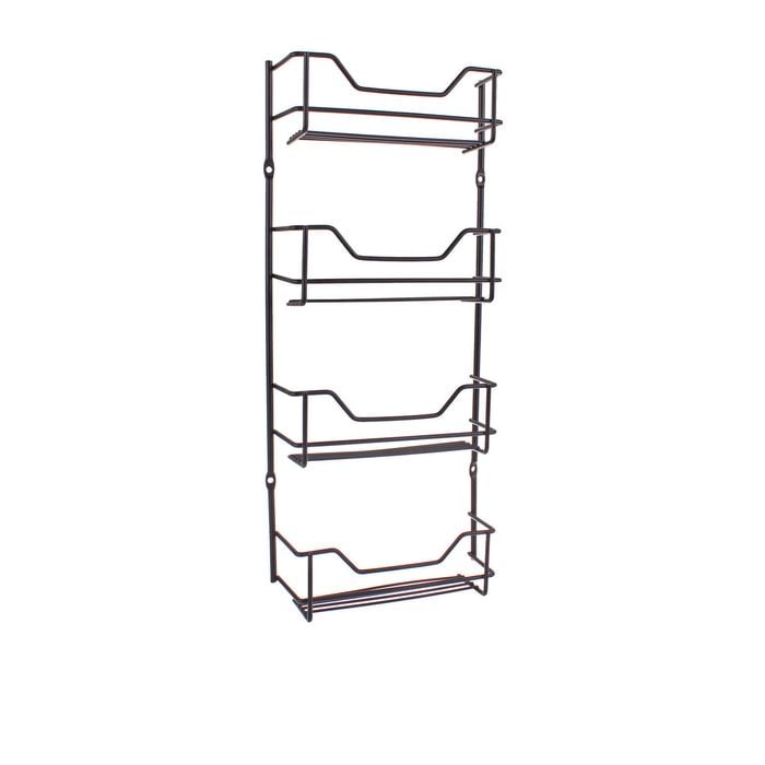 Entree 4 Tier Spice Rack Black