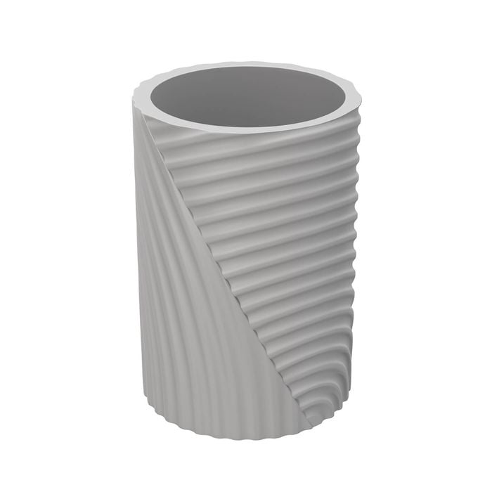 Living Elements Grey Toothbrush Tumbler