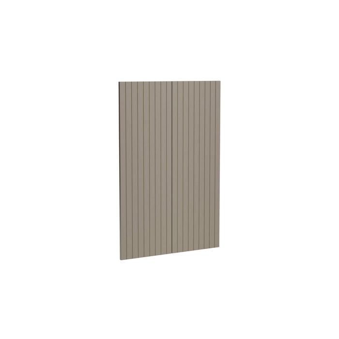 Kaboodle 900mm Olive Grove V-Groove Medium Pantry Doors - 2 Pack