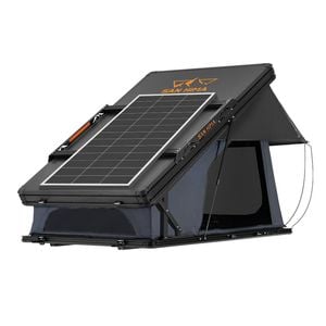San Hima Kalbarri X Rooftop Tent Hardshell With Ladder 4x4 + 200w Solar Panel