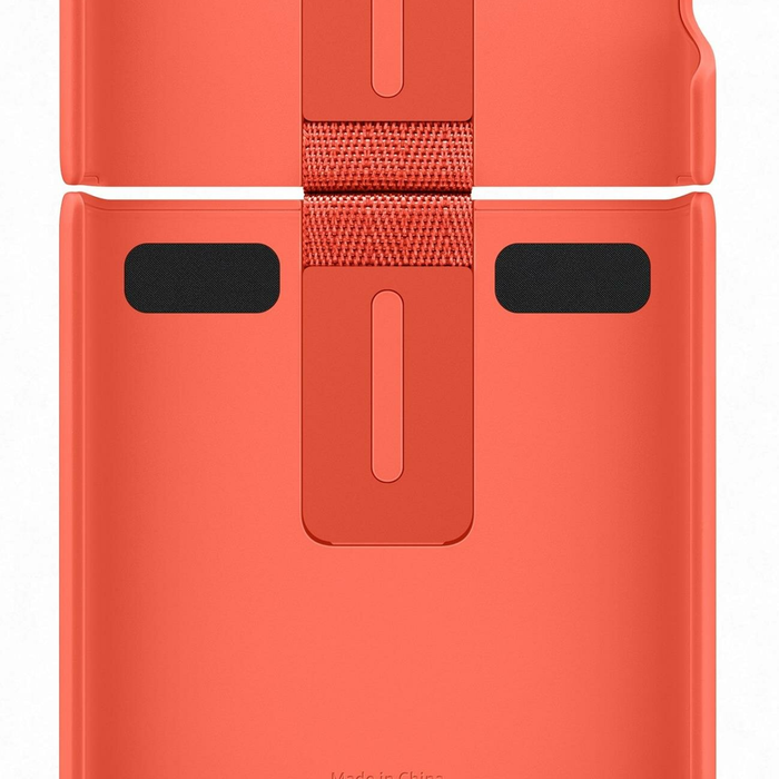 Samsung Galaxy Z Flip 3 Silicone Cover with Ring - Coral