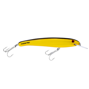 Halco Laser Pro 190 DD Deep Dive Hard Body Fishing Lure H51 Chrome Gold Black Back