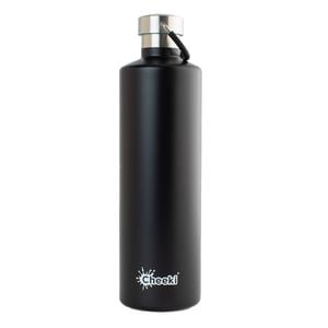Cheeki 1L Insulated Classic Bottle - Matte Black