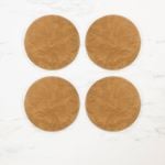 Salisbury & Co Siena Coaster Set of 4 Brown