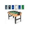 Costway 10-In-1 Game Table Soccer Foosball Pool Table