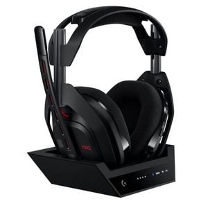 Logitech G Astro A50 LIGHTSPEED Gaming Headset with Base Station (Black)
