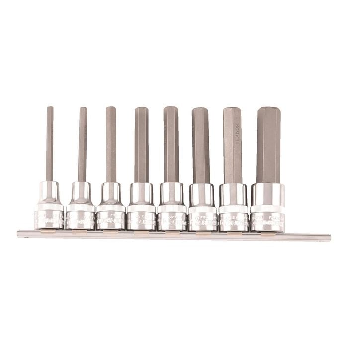 Kincrome 8 Piece 1/2" Drive Hex Socket Set