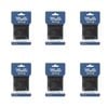 6pk Malli Sewing Soft Elastic Band Flexible Diy Sewing Cord 6mm X 4m Assorted