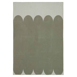Loopsie-220cm X 150cm-miaria Printed Green Washable Rug