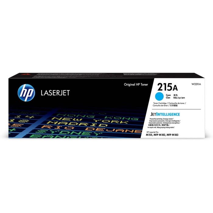 Hp 215a Original Standard Yield Laser Toner Cartridge - Single Pack - Cyan - 1 Pack - 850 Pages