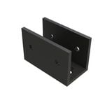 Emro Matte Black Track Extension Joiner