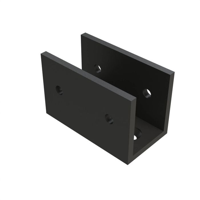 Emro Matte Black Track Extension Joiner