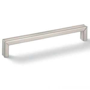 Hafele 169 x 29mm Nickel Brushed Cabinet Handle