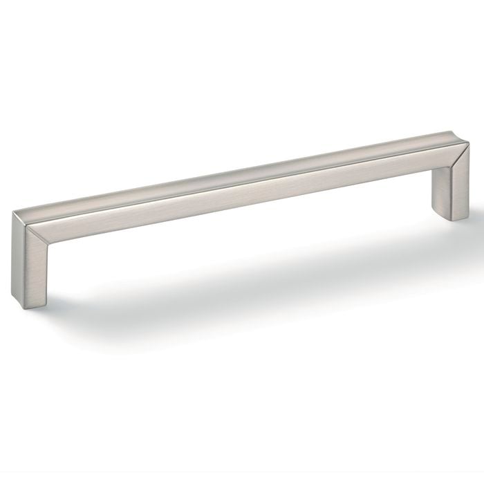 Hafele 169 x 29mm Nickel Brushed Cabinet Handle
