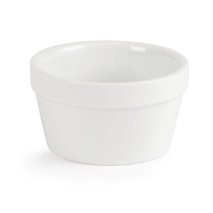 Olympia Ramekins Mediterranean White 95mm 6 Pack Kitchen Serving Dishes