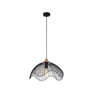 CLA Lighting SPIAGGIA Dome/Cone (Wavy Edge) Pendant Light - Dome/Black