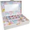 LVD MDF Glass 25.5x17.5cm Jewellery Box Storage Rectangle - Funfetti