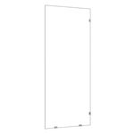 Frameless Shower Panel 875x2000x10mm Glass Panel