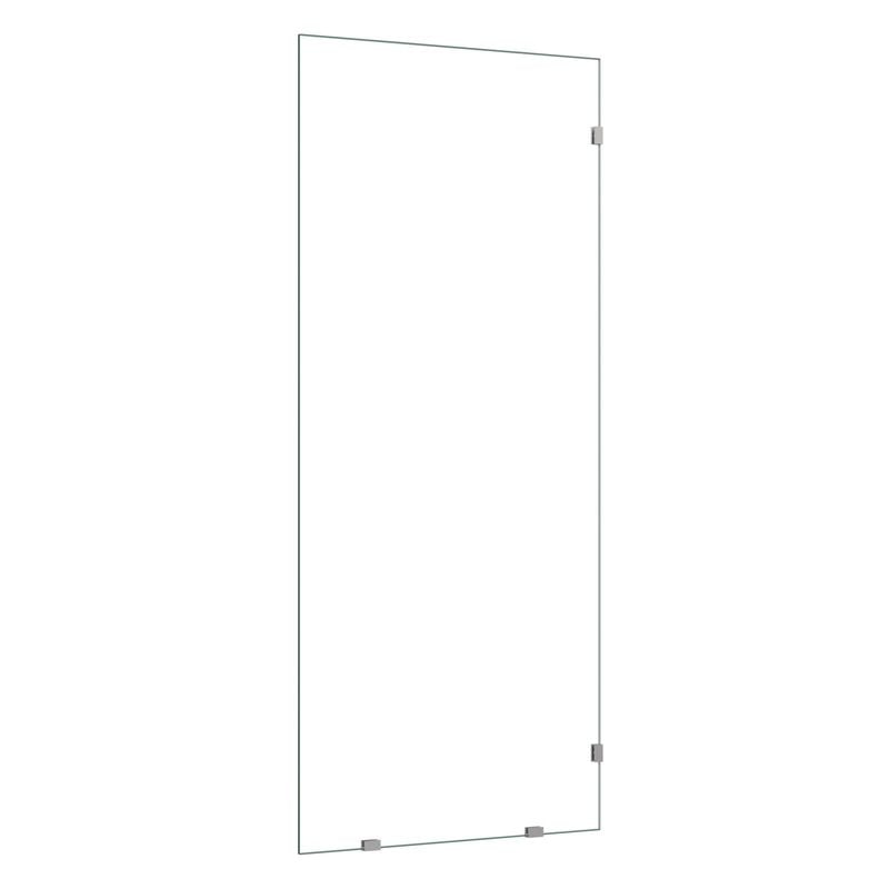 Frameless Shower Panel 875x2000x10mm Glass Panel