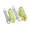 Polytuf 3m x 6mm Reflective Glow In The Dark Guy Rope With Spring - 2 Pack
