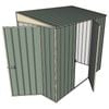 Build-A-Shed 1.2 x 2.3 x 2.0m Skillion Single Hinged Side Door Shed - Green