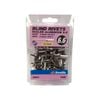 Zenith Blind Rivet Sealed Alum 3/16"D x 3/8"G 100pk