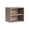 Kaboodle 900-1000mm Silver Ash Customisable Deep Med Wall Open Open Shelf
