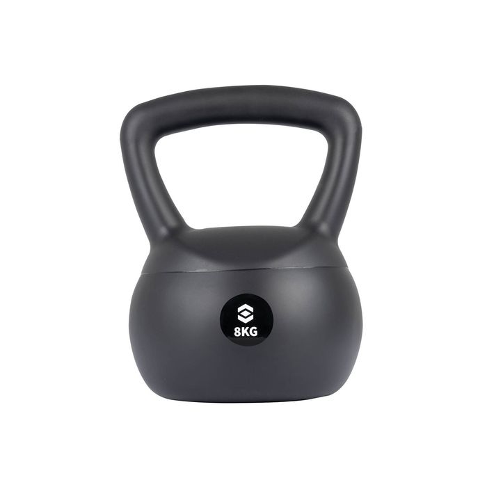Ultimate 200 x 200 x 275mm Black Soft Kettlebell - 8kg