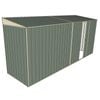 Build-A-Shed 1.2 x 4.5 x 2.0m Skillion Single Sliding Side Door Shed - Green