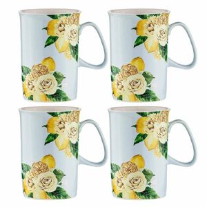 Ashdene Citrus Blooms - Mug Set of 4