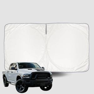 Windscreen Sun Shade for RAM 1500 Warlock II (DT)2019-Current Universal Fit Window Visor UV Block XL