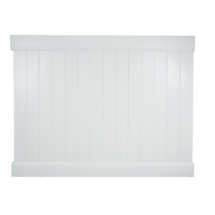 RapidFence 2185 x 1700mm Classic White PVC Fence