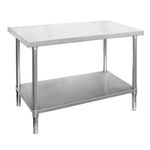 Modular Systems Stainless Steel Workbench - 1500mm W x 700mm D x 900mm H
