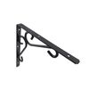 Carinya 250 x 200mm Dark Grey Heavy Duty Scroll Stayed Bracket