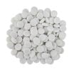 Tuscan Path 1kg 17-19mm Frosted White Glass Decorative Pebble