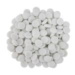 Tuscan Path 1kg 17-19mm Frosted White Glass Decorative Pebble