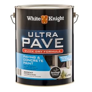 White Knight 10L Accent Ultra Pave Quick Dry Paving Paint