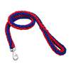 Pet & Rural Supply Co Heavy-duty Braided Dog Lead For Large Dogs - Blue And Red