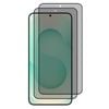 2 Pack MEZON Samsung Galaxy S25+ (6.7") Privacy Anti-Spy Fingerprint Unlock Tempered Glass