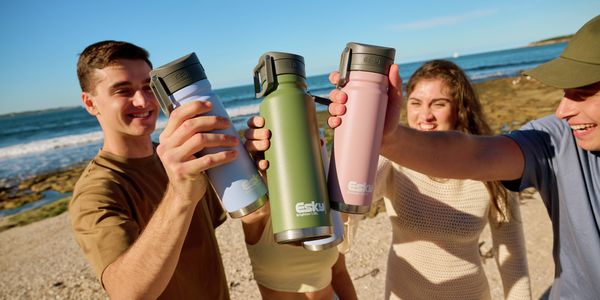 Premium stainless steel drinkware that's vacuum insulated and BPA-free