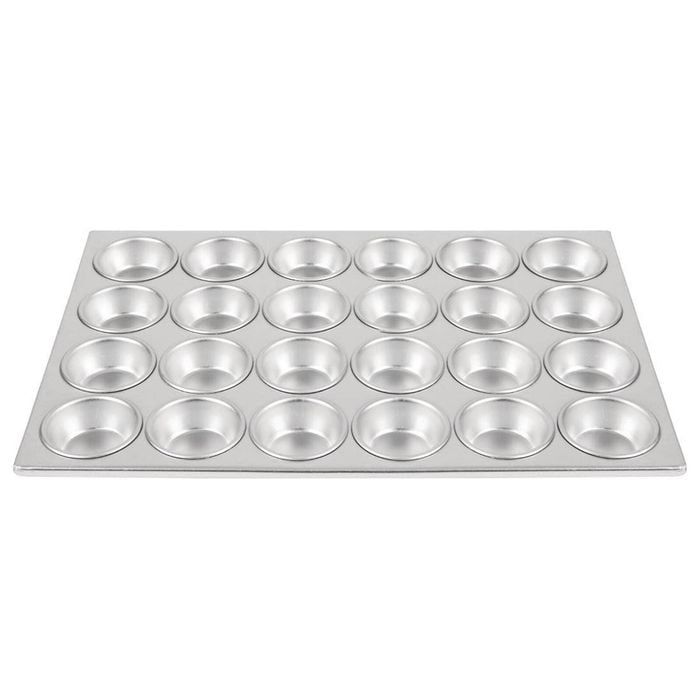 Vogue Aluminium Muffin Tray 24 Cup C563 360x520mm Commercial Bakeware