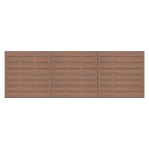 Good Times Decking 200 - 365mm High 1144 x 3432mm Ekodeck Leatherwood 3 Module Kit